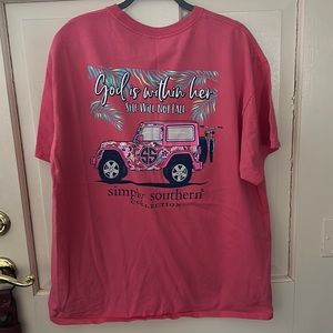 Simply Southern Jeep T-shirt Size XL
